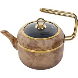 Чайник Brioni Royal Stone Ti̇gereye Gold 2.5 л (764-051)