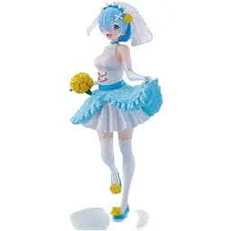 Фигурка Taito Жизнь с нуля в альтернативном мире Рем в свадебном наряде Re:Zero Rem Wedding Ver 20 см T RZ R W