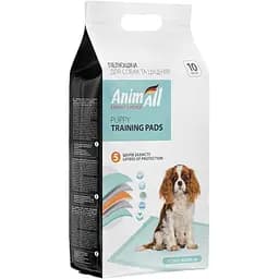 Пелюшки для собак та цуценят AnimAll Puppy Training Pads 60х90 см 10 шт.
