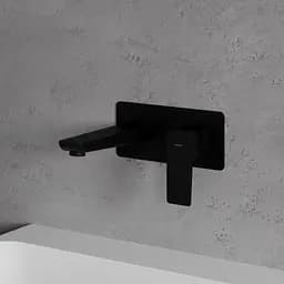 Змішувач для умивальника прихованого монтажу Omnires Parma black mat (PM7415BL) - мініатюра 2