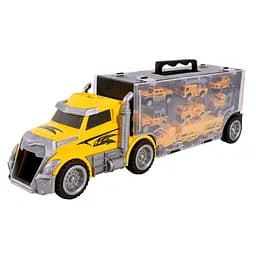 Дитячий трейлер з машинками Bambi LH638, 6 машинок