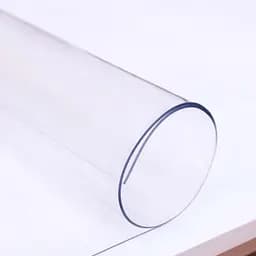 М'яке скло Прозора силіконова скатертина на стіл Soft Glass Захист для меблів 1.2х1.0 м (товщина 2мм) - мініатюра 4