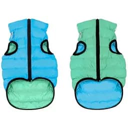 Курточка для животных Airy Vest Lumi двусторонняя M 40 мятно-голубая (2251)