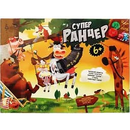 Детская настольная игра Супер Ранчер Danko Toys (8357) G-SR-01-01U укр