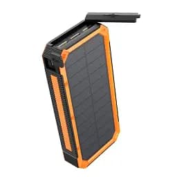 Сонячний повербанк iBattery YD-888K з ліхтариком 30000 mAh orange - мініатюра 2