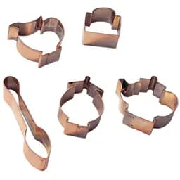 Набір форм для вирізання печива Fackelmann Час чаювання сталь 5 шт. (42964)