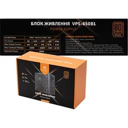 Блок живлення Vinga 650W (VPS-650B1) - мініатюра 7
