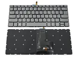 Клавіатура для Lenovo Ideapad 330S-14ARR, 330S-14AST, 330S-14IKB, 330S-14ISK, Yoga 520-14IKB, 720-15ISK, 720-15IKB (RU Black з підсвічуванням)
