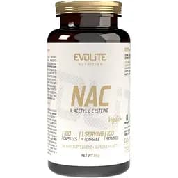 Амінокислота Evolite Nutrition NAC 300 мг 100 вегакапсул