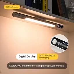 Сенсорний світильник LED з датчиком руху MZ-L2901 Pro (29*27*380mm) Black - мініатюра 2