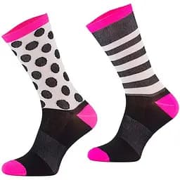 Шкарпетки Comodo BIK2 39-42 M Чорний/Білий (COMO-BIK2-04-7056)