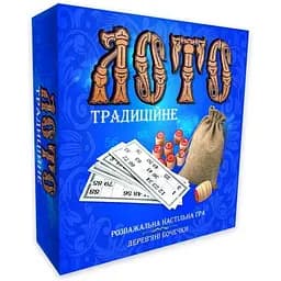 Лото Традиційне Strateg 30315 з дерев'яними діжками