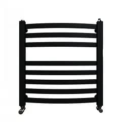 Рушникосушка водяна Heizung Київ WK 8/55 вигнута 550х550 мм 540 Вт Чорний 30412