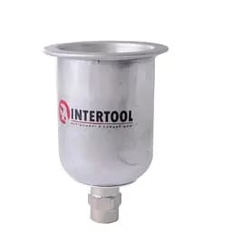 Бачок для краскопульта HVLP Intertool 125 мл внутренняя резьба M14 x 1 мм