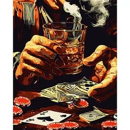 Картина по номерам Santi Казино 40х50 см (954836)