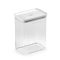 Прямокутна ємність для зберігання продуктів Daily 2,2л біла (57502)