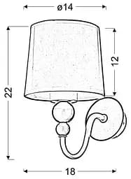 Бра Candellux 21-39163 BEBE - мініатюра 2