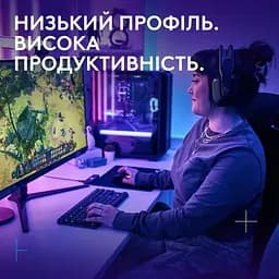 Клавіатура бездротова Logitech G515 LIGHTSPEED TKL (920-012565) чорна - мініатюра 7