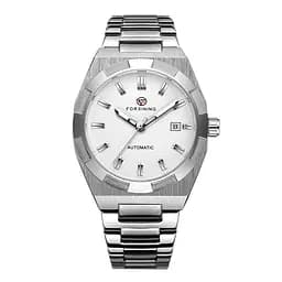 Чоловічий наручний годинник 8264 Silver-White Forsining acs0031402