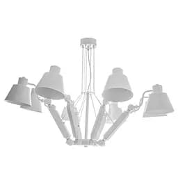 Люстра підвісна Brille павук в зал E27 60W WH (BL-523S/8)