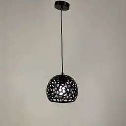 Светильник Лофт в черном корпусе Ø 20 см | Line F | Арт. MJ1911-200 BK