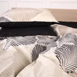 Наволочка MirSon Ranforce Elite 17-4842 Ermanno 40х40 см чорно-бежева (2200009580666)