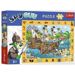 Пазл Trefl навчальний Observation Піратський корабель Шпигун 100 ел. (15594)