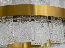Люстра стельова LED Diasha 817/600BR 140W, бронзова, для зали та інтер'єрів 0-20 м² - мініатюра 5