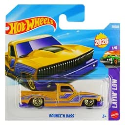 Базова машинка Hot Wheels Layin' Low Bounce'n Bass жовта (5785) JJH32-N521