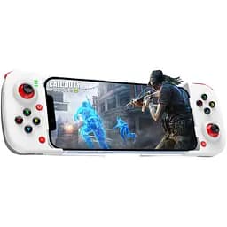 Джойстик блютуз геймпад беспроводной игровой контроллер для iOS Android белый