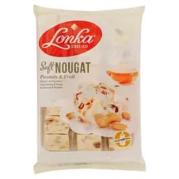 Цукерки Lonka Soft Nougat Peanuts&Fruit 220 г (921330)