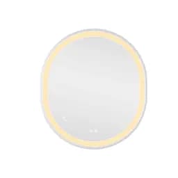 Дзеркало Qtap Gemini 800x700 з LED-підсвічуванням Touch, з антизапотіванням, з димером температури кольору (3000-6500K) Reverse QT2578R8071W - мініатюра 5