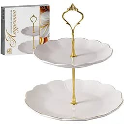 Цукерниця двохярусна S&T Лауретта (308404-00)