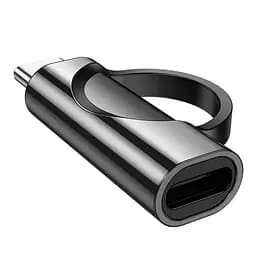 Перехідник Hoco Type-C male to Lightning female display adapter UA32A 60W - мініатюра 3
