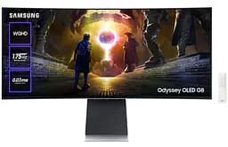 Монитор 34" Samsung Odyssey G8 Curved UWQHD OLED 175Hz (LS34DG852SZXUA)