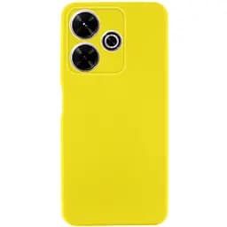 Чохол Getman TPU Liquid Silk Full Camera для Xiaomi Redmi 13 4G/Poco M6 4G Жовтий/Flash