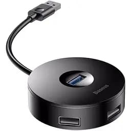 Хаб разветвитель Usb3.0 Baseus Round Box to 1Usb 3.0+3Usb 2.0