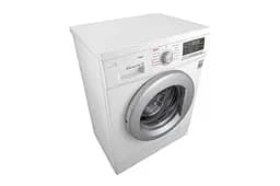 Пральна машина LG з фронтальним завантаженням F1296HDS1, 7кг, 1200, A+++, Пар, глибина 44см, Дисплей, Інвертор, Білий (F1296HDS1) - мініатюра 6