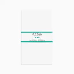 Набір простирадл на резинці Cosas W&G ZIGZAG 60х120х12 см (SetSheet_White_ZigGrey_120x60) - мініатюра 3