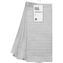 Набір рушників для кухні Ardesto Pique 30x30 см 4 шт. сірий (ART3030LG)