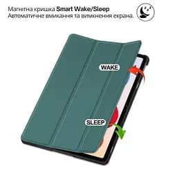 Чохол до планшета BeCover Smart Case Xiaomi Redmi Pad 2 Pro 12.1" Dark Green (714628) - мініатюра 4