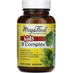 Детский В-комплекс MegaFood Kids B Complex 30 таблеток