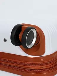 Валіза маленька S ABS-пластик Worldline Airtex 629 56×36×22см 38л Біла - мініатюра 12