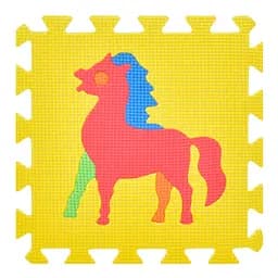 Дитячий килимок Мозаїка "Тварини" Bambi M 0376-1, 10 деталей, EVA, 30х30 см - мініатюра 7