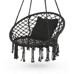 Садова гойдалка Boho Outtec XXL чорний - мініатюра 7