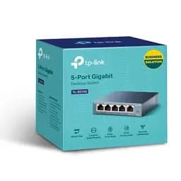 Комутатор TP-LINK TL-SG105, 5x100/1000 Mb/s, металевий корпус, некерований - мініатюра 3