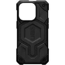 Ударостійкий чохол UAG Monarch Pro with MagSafe Leather для Apple iPhone 13 Pro 6.1" Чорний