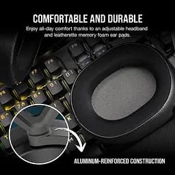 Навушники бездротові Corsair HS65 Wireless (CA-9011285) чорні - мініатюра 7