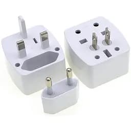 Туристичний дорожній мережевий перехідник 2E адаптер на USA EU розетки