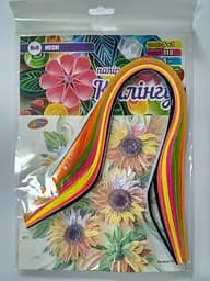 Набор для квиллинга №6 "Неон" 6 цветов 110шт/5мм/420мм НК-6 Колорит